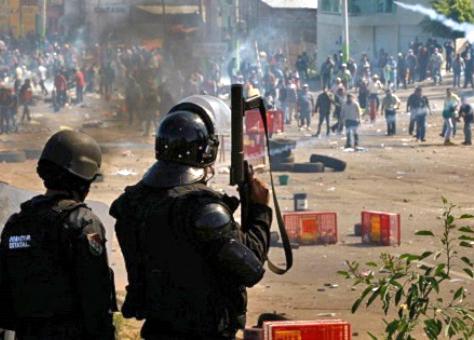 Federal police unleashed a deadly assault on protesters in Oaxaca