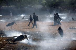 Somali refugees in the Hagadera camp, in Dadaab, Kenya