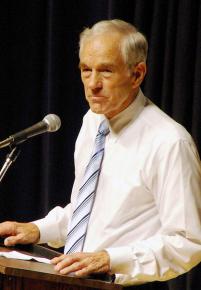 Republican presidential candidate Ron Paul