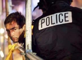 Jorge Torres being arrested by Seattle police