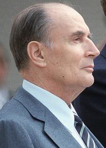 Former French President François Mitterrand