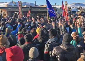 Water protectors at Standing Rock are celebrating a victory after a permit needed for construction was denied