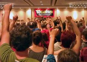 The crowd at the Socialism conference