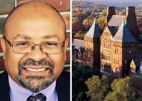 Left: Johnny Williams; right: Trinity College