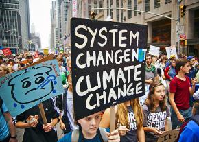 Marching for climate justice in New York City