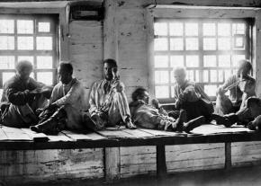 A penal colony in Russia during the reign of the Tsar