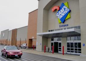 A Walmart Sam's Club store in Maplewood, Missouri
