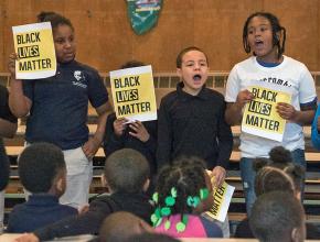 Students at Dr. Martin Luther King Jr. Elementary School in Milwaukee