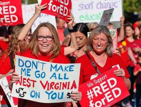 Arizona teachers hit the streets to defend public education