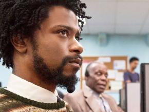 LaKeith Stanfield as Cash, with Danny Glover, in Boots Riley’s Sorry to Bother You